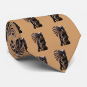 ポリネシアの熱帯島Tiki ネクタイ (ロール)