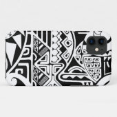 ポリネシアの種族の"石"の入れ墨のデザイン Case-Mate iPhoneケース (裏面(横))