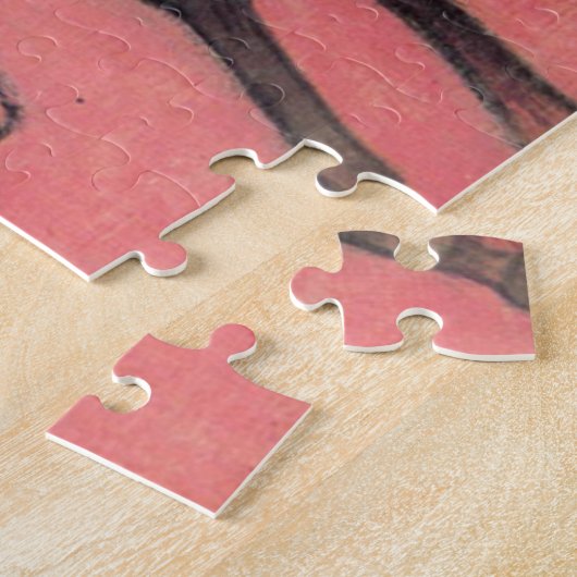 ポリネシアの馬のライダーフランスのビーチ ジグソーパズル (側面)