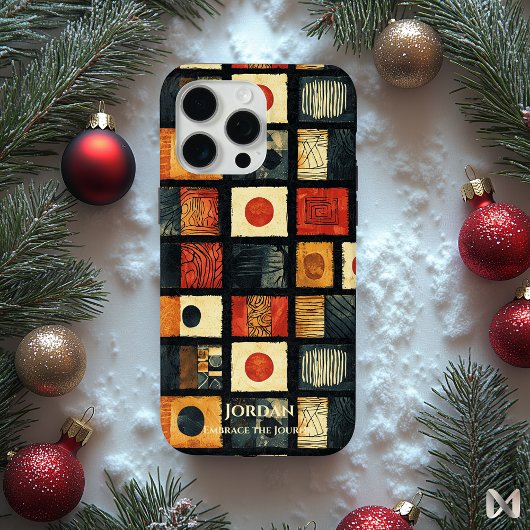 ポリネシアタパエレガンス – 抽象芸術伝統 Case-Mate iPhoneケース