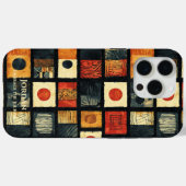 ポリネシアタパエレガンス – 抽象芸術伝統 Case-Mate iPhoneケース (裏面 (横))