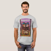 ポリネシアティキマスク Tシャツ (正面フル)