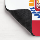 ポリネシアフランスのマウスパッド国旗 マウスパッド (コーナー)