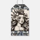 ポリネシアプリンセスブルーフローラトバル誕生日 ギフトタグ (裏面)