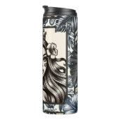 ポリネシアプリンセスブルーフローラトライバル タンブラー (回転右)