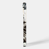 ポリネシアプリンセスブルーフローラトライバル Case-Mate iPhoneケース (裏面 / 左)