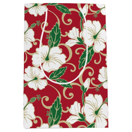 ポリネシアンドリーム（クリスマス）抱き枕 ミディアムペーパーバッグ (正面)