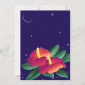 ポリネシアンフローラティキトロピカルナイツ招待状 招待状 (正面)