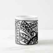 ポリネシア族の部族のマグカップ コーヒーマグカップ (中央)