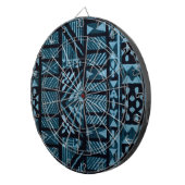 ポリネシア族の部族デザイン ダーツボード (正面右)