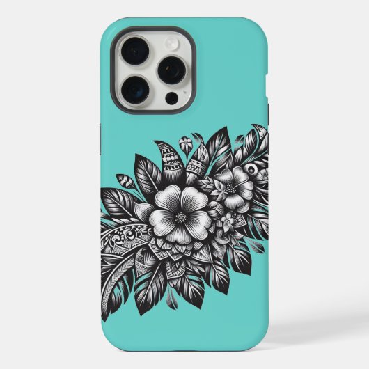 ポリネシア植物相 iPhoneケース (裏面)