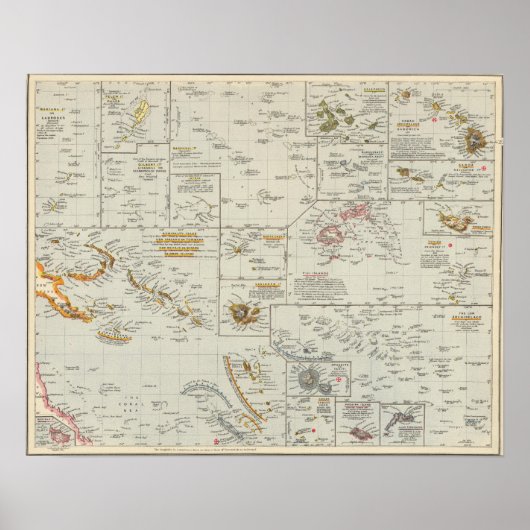 ポリネシア諸島 ポスター (正面)