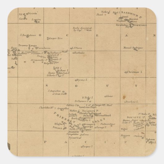 ポリネシア2 スクエアシール (正面)