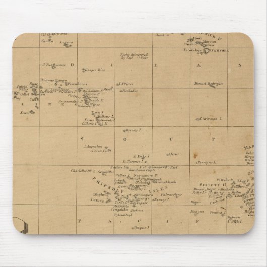 ポリネシア2 マウスパッド (正面)