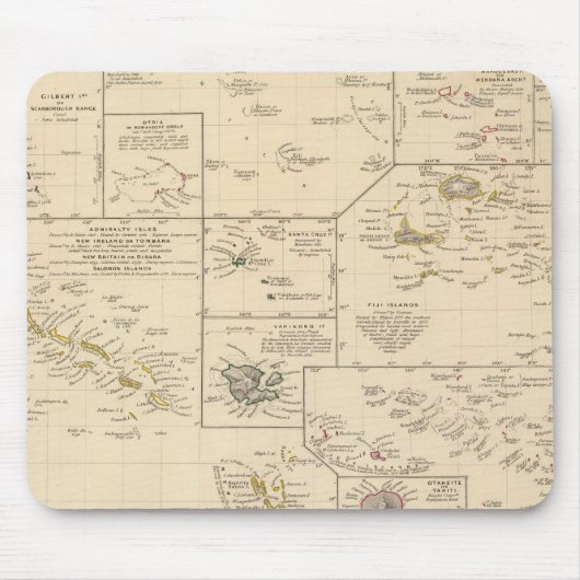 ポリネシア6 マウスパッド (正面)