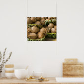 ポリネシア，トンガ王国。ココナッツの表示 ポスター (キッチン)