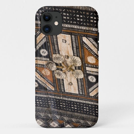 ポリネシア トンガ王国 タパのディテール Case-Mate iPhoneケース (裏面)