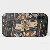 ポリネシア トンガ王国 タパのディテール Case-Mate iPhoneケース (裏面(横))
