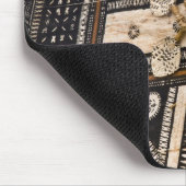 ポリネシア，トンガ王国。タパ詳細 マウスパッド (コーナー)