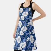 ポリネシア・ドリーム（青） エプロン (インサイチュ)