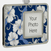 ポリネシア・ドリーム（青） シルバープレートフレームオーナメント (右)