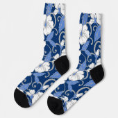 ポリネシア・ドリーム（青） ソックス (左)