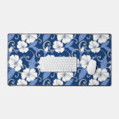 ポリネシア・ドリーム（青） デスクマット (キーボード&マウス)