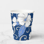 ポリネシア・ドリーム（青） 紙コップ (裏面)