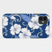 ポリネシア・ドリーム(青) Case-Mate iPhoneケース (裏面(横))