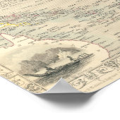 ポリネシア |太平洋諸島海 ポスター (角)