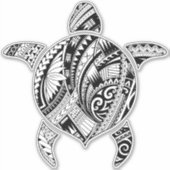 ポリネシウミガメ シール (正面)