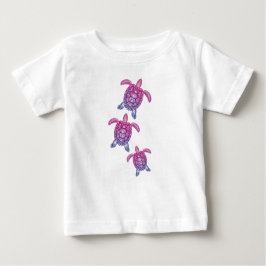 ポリネシウミガメ ベビーTシャツ