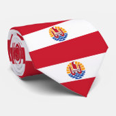 ポリネフランスのシア国旗のネクタイ ネクタイ (ロール)