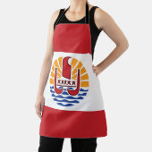 ポリネフランスのシア国旗 エプロン (インサイチュ)