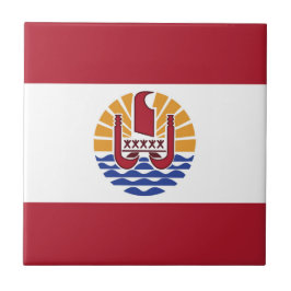 ポリネフランスのシア国旗 タイル