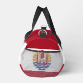 ポリネフランスのシア国旗 ダッフルバッグ (右)