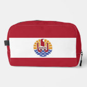 ポリネフランスのシア国旗 ドップキット (正面)