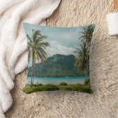 ポリネフランスのシア島マウプティ クッション (ブランケット)