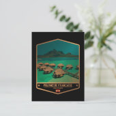 ポリネフランスのシア ポストカード (スタンド正面)