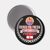 ポリネフランスのシア マグネット (正面/裏面)
