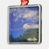 ポリネフランスのシア、ムーア人。調理師湾クルーズ船3 メタルオーナメント (左)