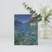 ポリネフランスのシア、ムーア人。調理師湾クルーズ船 ポストカード (スタンド正面)