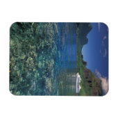 ポリネフランスのシア、ムーア人。調理師湾クルーズ船 マグネット (横)