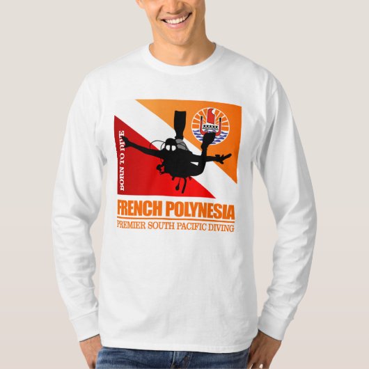 ポリネフランスのシアDF2 Tシャツ (正面)