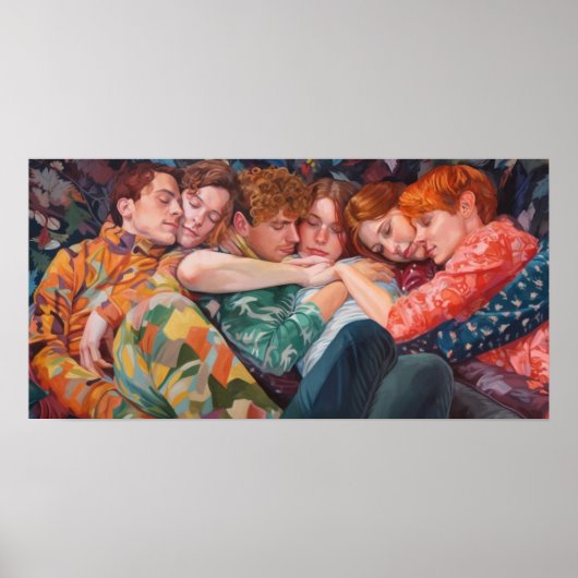 ポリパジャマの子犬の杭 ポスター (正面)