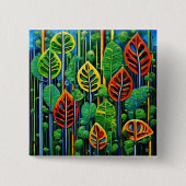 ポリピロス21 缶バッジ (正面)