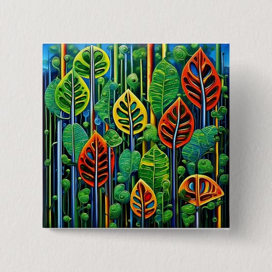 ポリピロス21 缶バッジ (正面)