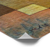 ポリフォニック構造 |ポール・クレー | ポスター (角)