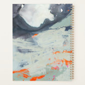 ポリフォニック海 – ベージュ プランナー手帳 (裏面)