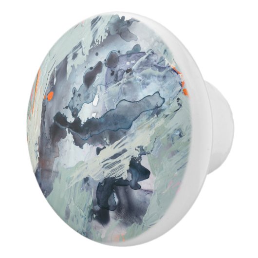 ポリフォニック海 – 青 セラミックノブ (右)